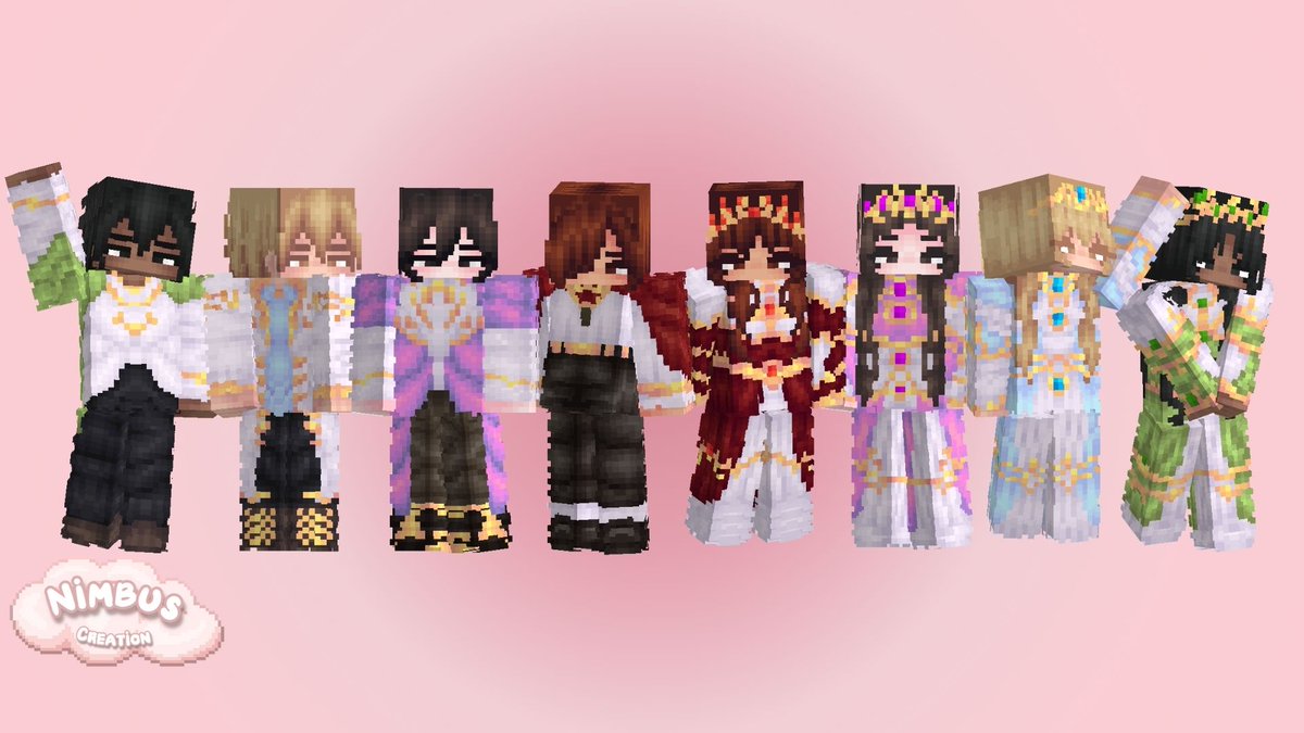 NimbusLimited's tweet photo. Where beauty meets grace—elegance reigns in every block. ✨🌸 Build your world with refined style and timeless charm. #MinecraftElegance https://t.co/iD39jhhPGl