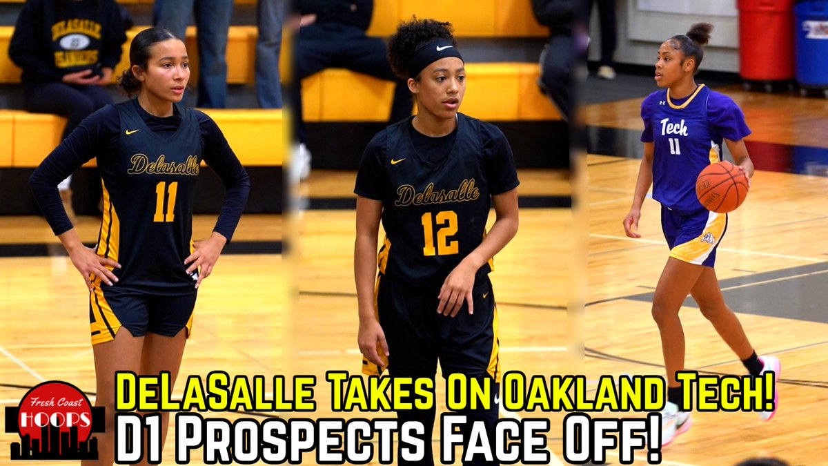 New Video!

DeLaSalle And Oakland Tech Face Off In Loaded Matchup!

Full video: youtube.com/watch?v=k3-41q…