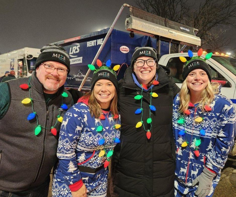 MizeRestaurants's tweet photo. We're counting down the hours and looking back on last year's festive fun! 🎄✨ Join #TeamMize tomorrow at 6 PM in downtown Topeka for the Miracle on Kansas Avenue parade. Let’s spread some holiday cheer together! https://t.co/QRgtOzq5Sn