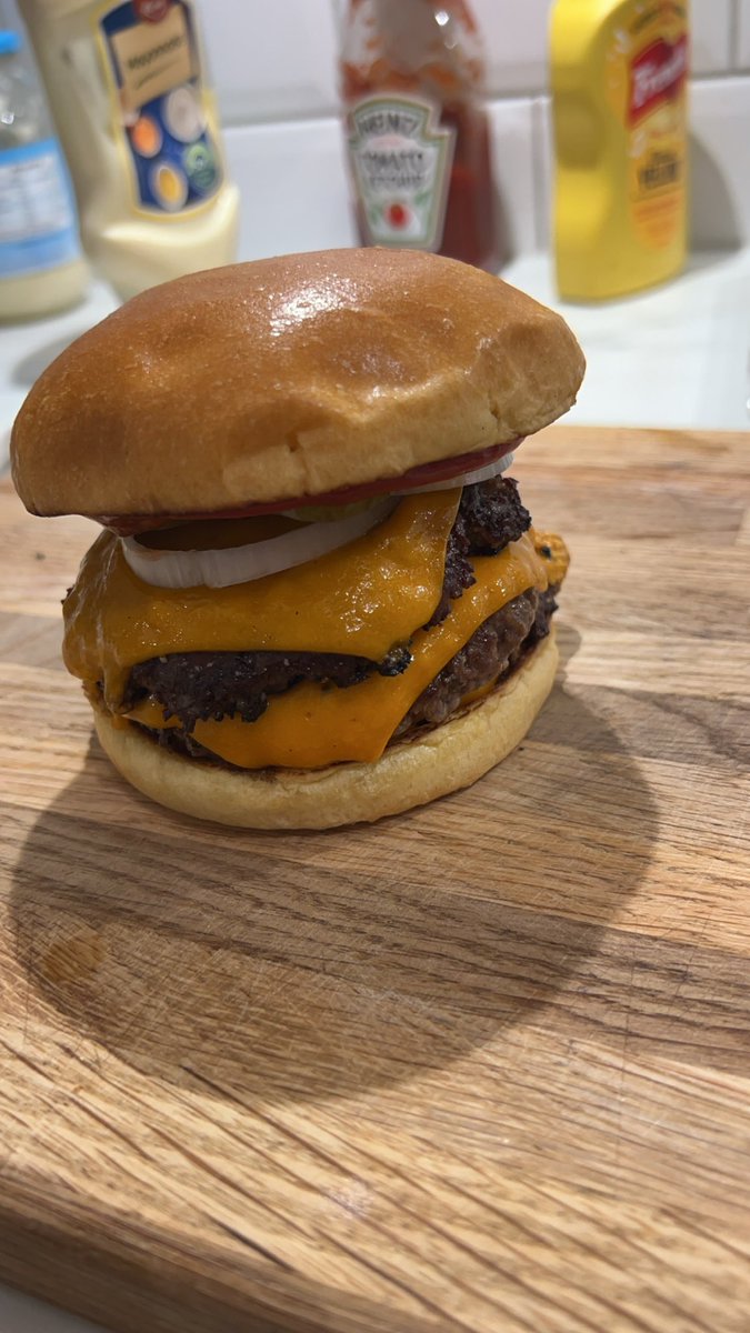 En trippel smash cheese - svårslaget 🤌🏻