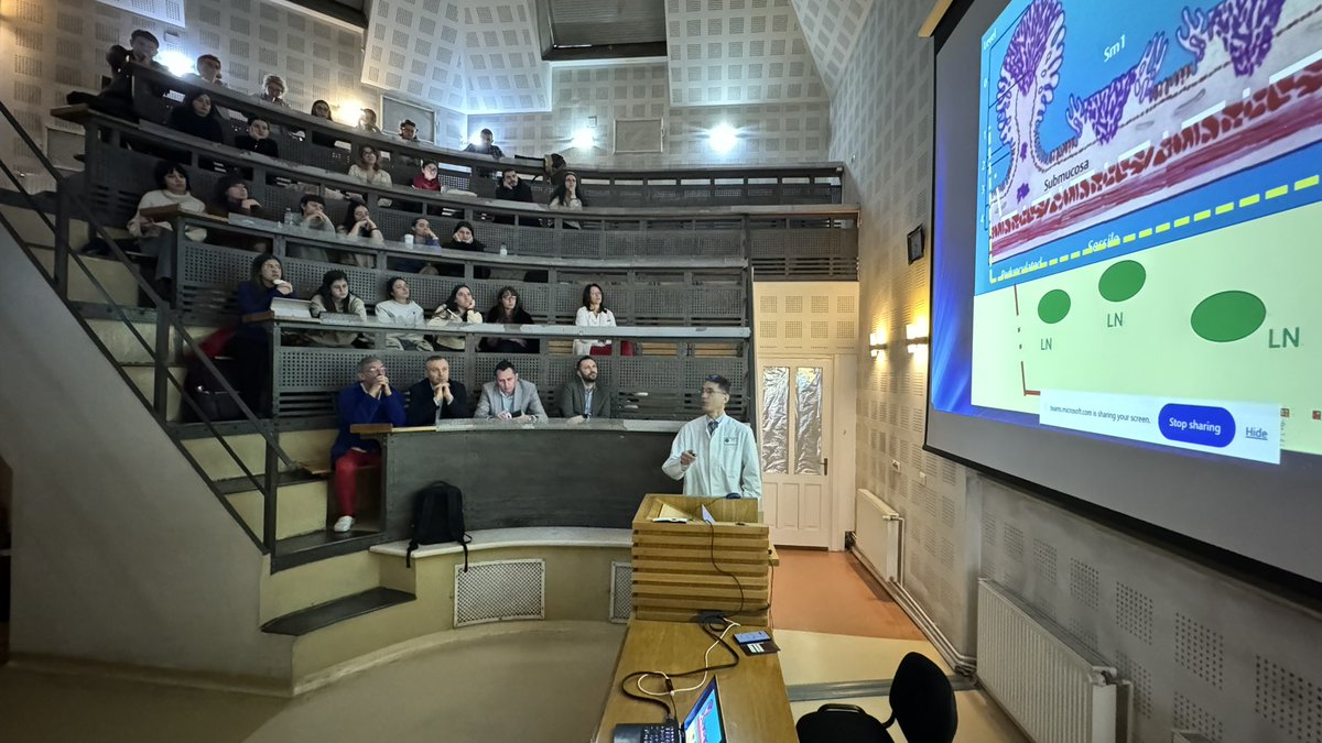 DrErmanAytac's tweet photo. 📍💫✍️🔆It was a great meeting under the historical roof of the one of the oldest hospitals in 🇷🇴 . Hosted by Romanian Society of Coloproctology & University of Medicine and Pharmacy Cluj Napoca,Clinica Chirurgie I

🗓️Current trends in the treatment of rectal cancer & inflammatory bowel disease were discussed in all perspectives 
➡️ Superb lecture from @FezaRemziMD about the re do IPAA surgery 🇺🇸🇹🇷
➡️ Tips and tricks of transanal endoscopic surgery by @vasilebintintan  🇷🇴
➡️Intersphicteric resection for rectal cancer by LucaMorelli 🇮🇹
➡️Managemenf of rectal prolapse by @FlorinGramaMD 🇷🇴 
➡️ Techniques of robotic rectal surgery for cancer by @VictorTomulescu 🇷🇴and many other experts from medical oncology, radiation oncology, radiology and gastroenterology presented their expertise 
The sun rising from the East of 🇪🇺@EuropeanUnion36