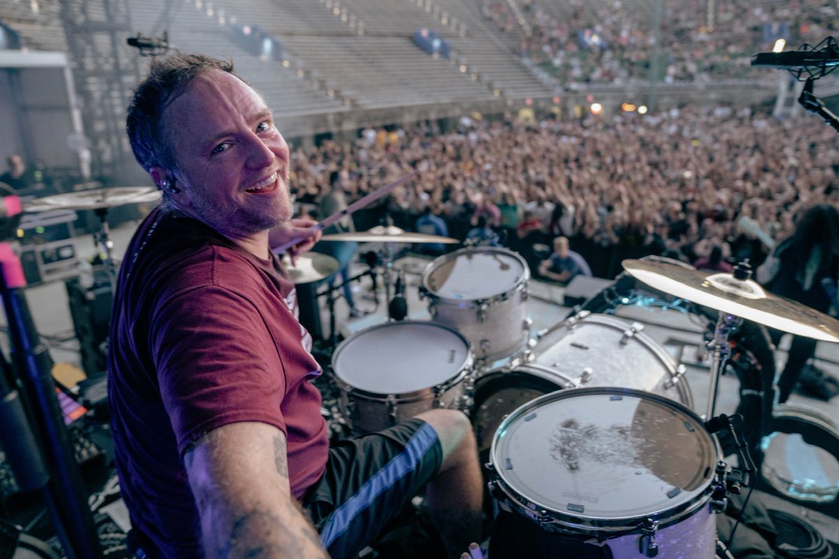 Coheed's tweet photo. Happy Birthday to the greatest drummer in the world. @Weerd_Science https://t.co/AHDvOXbvaP