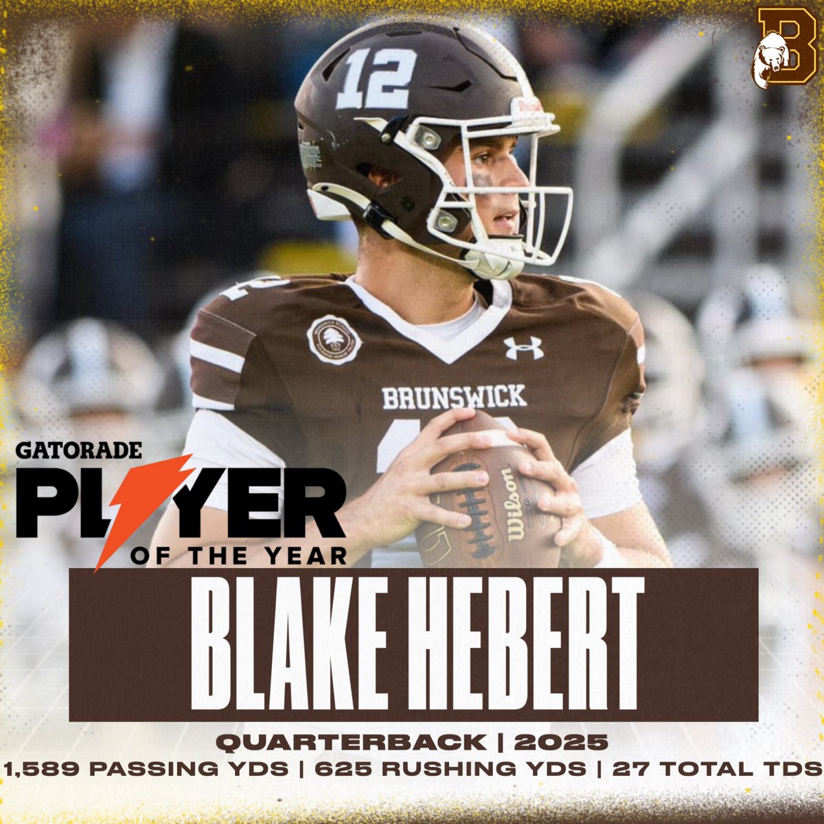 Words can’t describe how proud I am of  you, <a href="/BlakeHeberttt/">Blake Hebert</a>! Congrats on being named CT <a href="/Gatorade/">Gatorade</a> Player of the Year! 

Your hard work, leadership, and dedication has truly paid off. Can’t wait to watch you in South Bend!