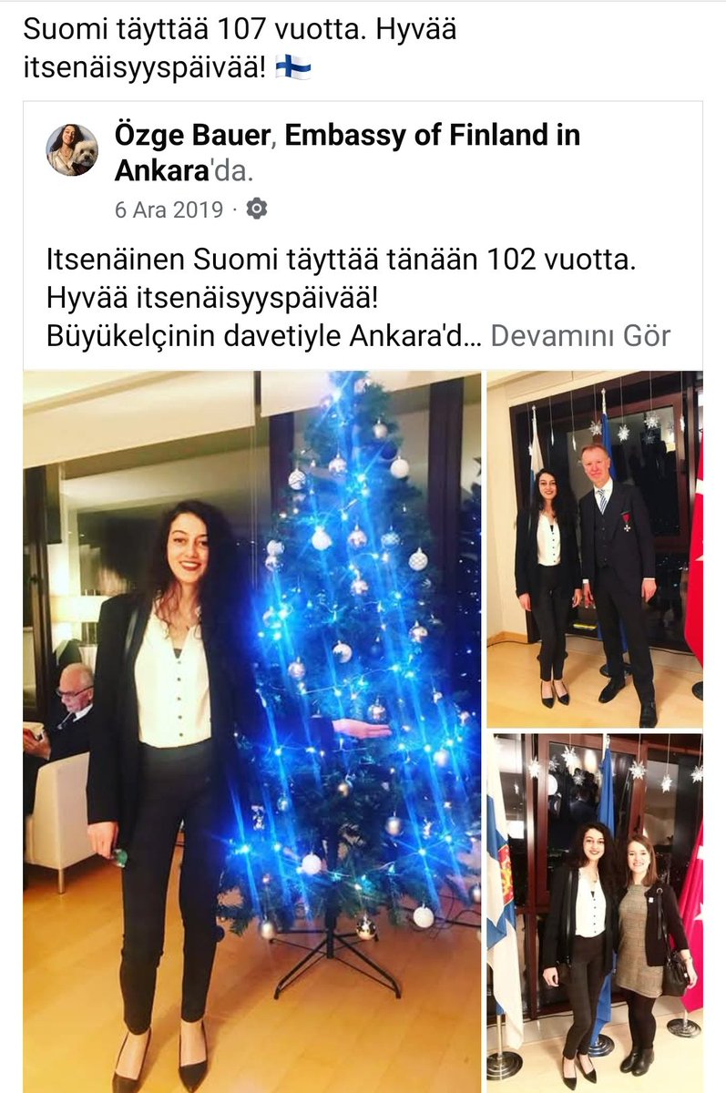 ozgebauer's tweet photo. Suomi täyttää 107 vuotta. Hyvää itsenäisyyspäivää! 🇫🇮 #FinnishIndependenceDay https://t.co/oBEUiJSJCz