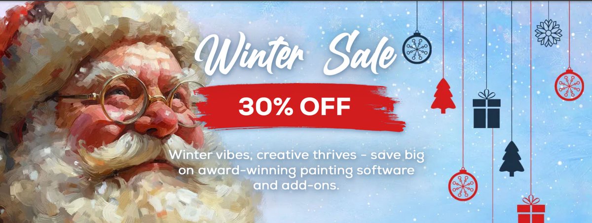 worldnewads's tweet image. WINTER SALE: 30% discount on all Escape Motions painting software!!

#worldnewads #escapemotion #escapemotions #escapemotionsart #rebelle #rebelle3 #flamepainter #flamepainter4 #amberlight #inspirit #offer #offers #offerte #offering #discounts
👇👇👇
dpbolvw.net/click-10049282…