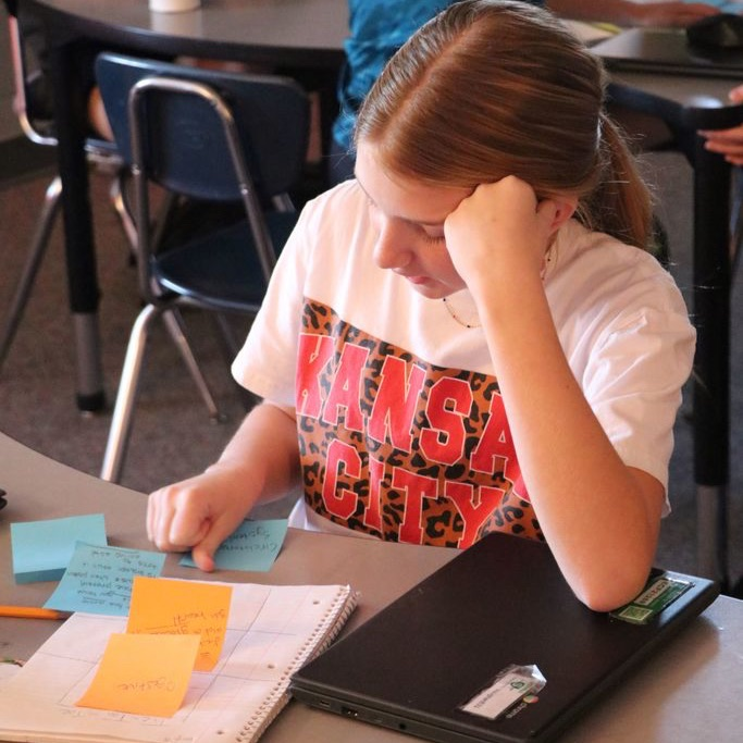 SmithvilleSD's tweet photo. ๐ฌ๐งชToday, Warriors in Ms. Latz's 6th-grade science class played vocabulary tic-tac-toe! Students used newly learned vocabulary words, such as molecule, amino acids, and respiratory, to play a competitive round of tic-tac-toe! #ssdpride https://t.co/kosPG6BVTw