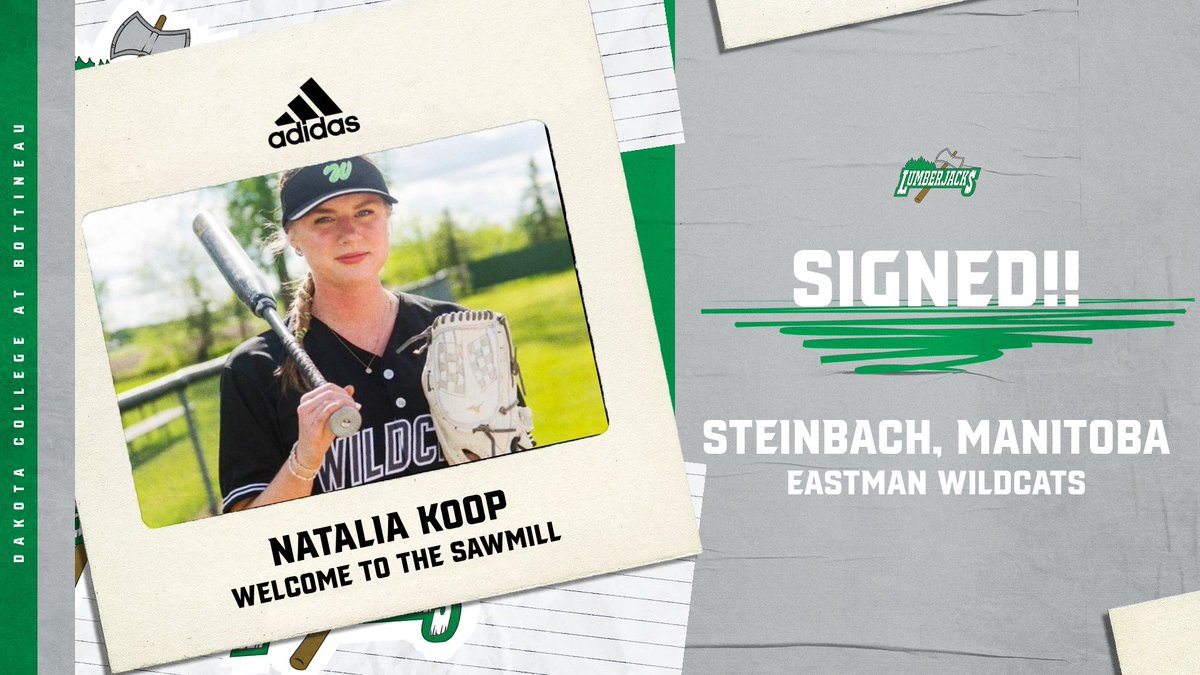 dcb_softball's tweet photo. DCB Softball is excited to announce the commitment of Natalia Koop. Natalia comes to us from Steinbach Manitoba &amp; played with the Eastman Wildcats program. Natalia plays Outfield and is going to be a Biology student. We are excited to add Natalia to this years signing class. https://t.co/Qa06d1YiXN