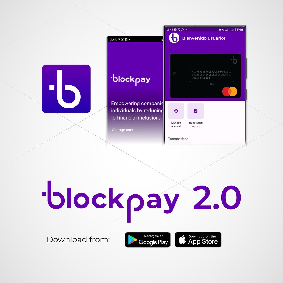 BlockpayNetwork's tweet photo. Use your crypto for everyday spending with the virtual Blockpay Card on the Blockpay 2.0 app📲 Make a direct deposit from your @coreapp to make secure, non-custodial payments towards any online holiday purchases 🎁✨

No centralized exchanges or bank transfers required 🚫
Enjoy fewer fees, true self-custody 🔐, and instant finality⚡️Powered by @avax🔺

#CryptoPayments #BlockpayCard
