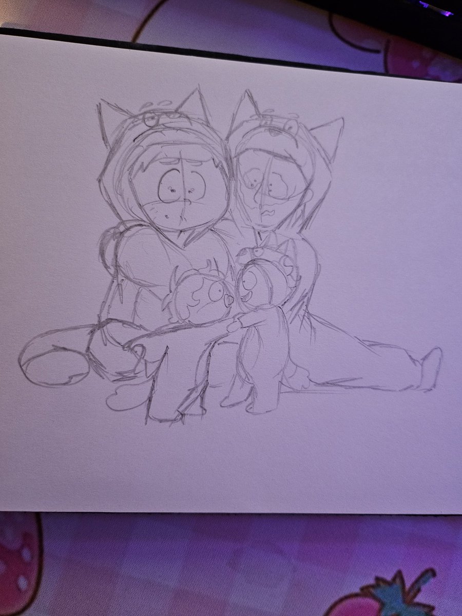 CristalisGamer's tweet photo. Pasa el tiempo y la familia crece, tal vez sea un buen momento para volver a empezar... feliz navidad adelantado grente...

#southpark #EricCartman #Kyman #southparkfanart https://t.co/LGYMoa4jMb