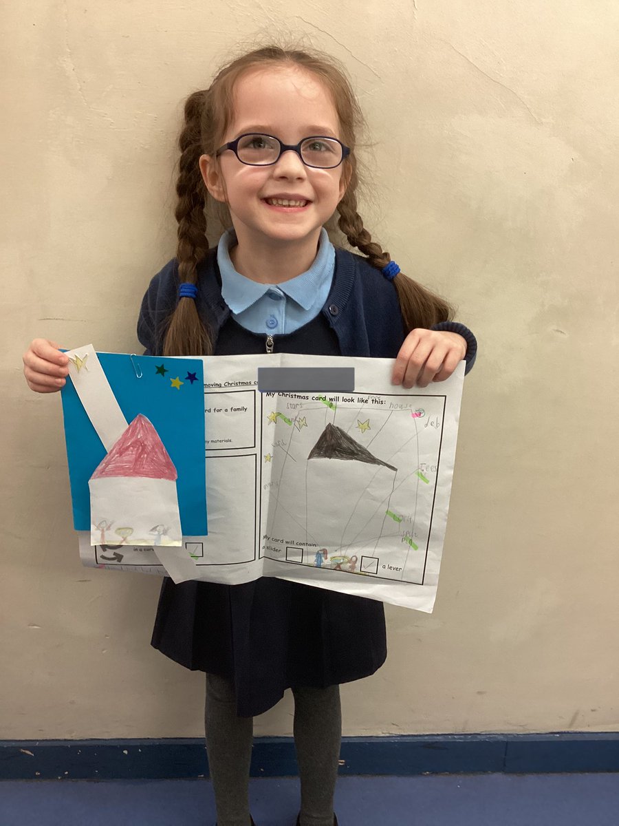StJosephU's tweet photo. Look at our amazing moving Christmas cards that we made in Y1! They used sliders and levers to create them. #SJUDT https://t.co/JKdZQuMZ8w