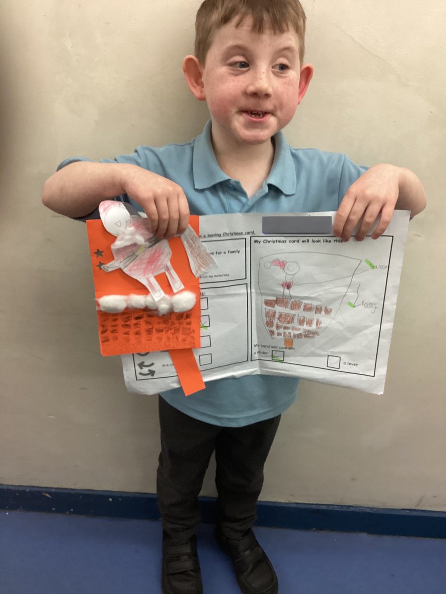 StJosephU's tweet photo. Look at our amazing moving Christmas cards that we made in Y1! They used sliders and levers to create them. #SJUDT https://t.co/JKdZQuMZ8w