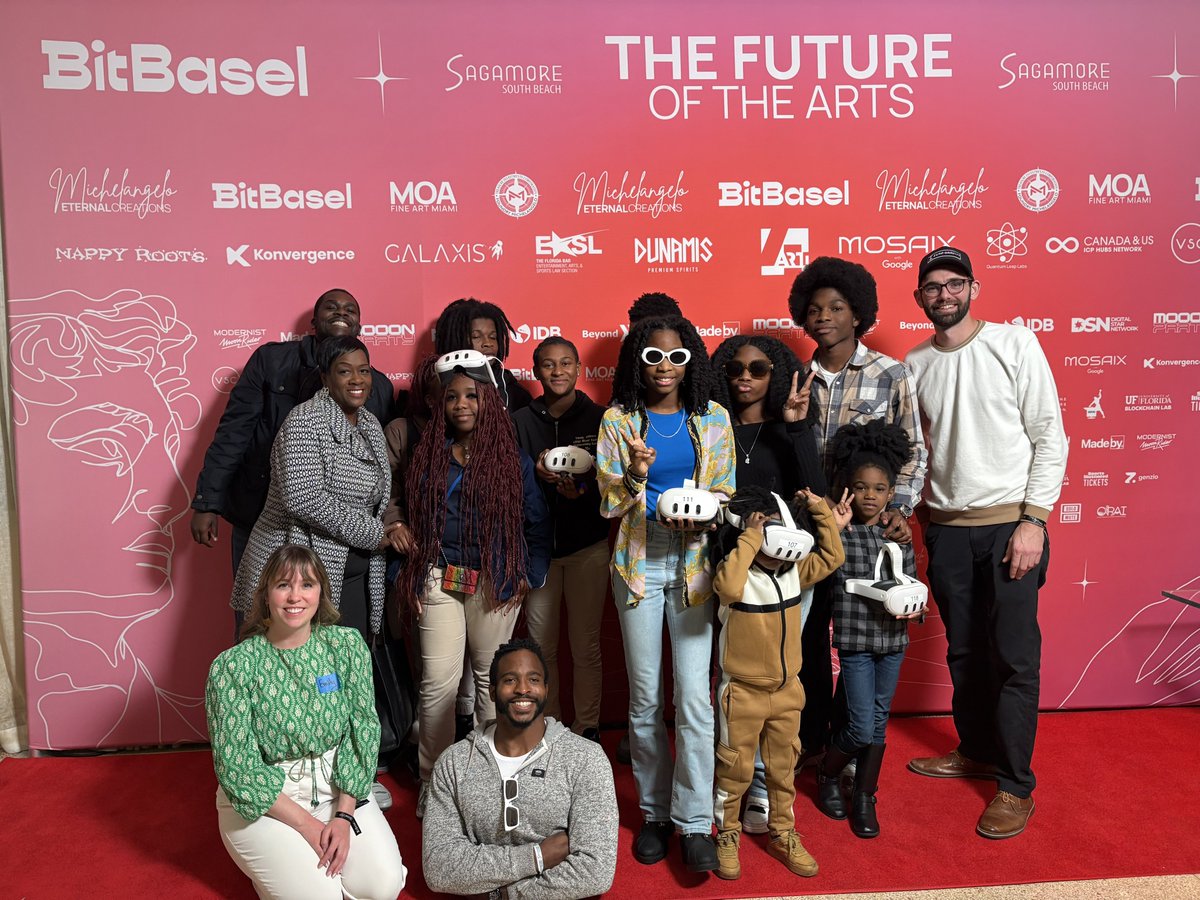 Uplift Aerospace (@upliftaerospace) on Twitter photo This week, Starborn Academy, in collaboration with <a href="/FosterDreamzzz/">Foster Dreamzzz</a>, <a href="/bitbaselart/">BitBasel</a>, and Zion Clark <a href="/bigz97/">Zion Clark</a> brought the wonders of space and science to foster youth at Art Basel Miami! Some stellar highlights from the event included:
✨ A breathtaking VR journey into outer space This week, Starborn Academy, in collaboration with <a href="/FosterDreamzzz/">Foster Dreamzzz</a>, <a href="/bitbaselart/">BitBasel</a>, and Zion Clark <a href="/bigz97/">Zion Clark</a> brought the wonders of space and science to foster youth at Art Basel Miami! Some stellar highlights from the event included:
✨ A breathtaking VR journey into outer space