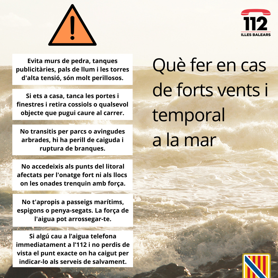 Emergències 112 Illes Balears tweet media