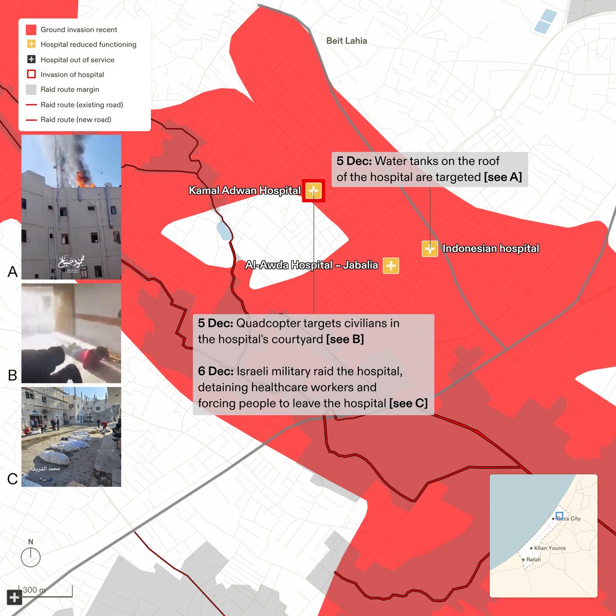 After targeting Jabalia, the Israeli military is continuing its campaign to forcefully displace Palestinians from northern Gaza, this time from Beit Lahia. Multiple schools, serving as some of the last remaining shelters in the area, have been set on fire. Palestinians who