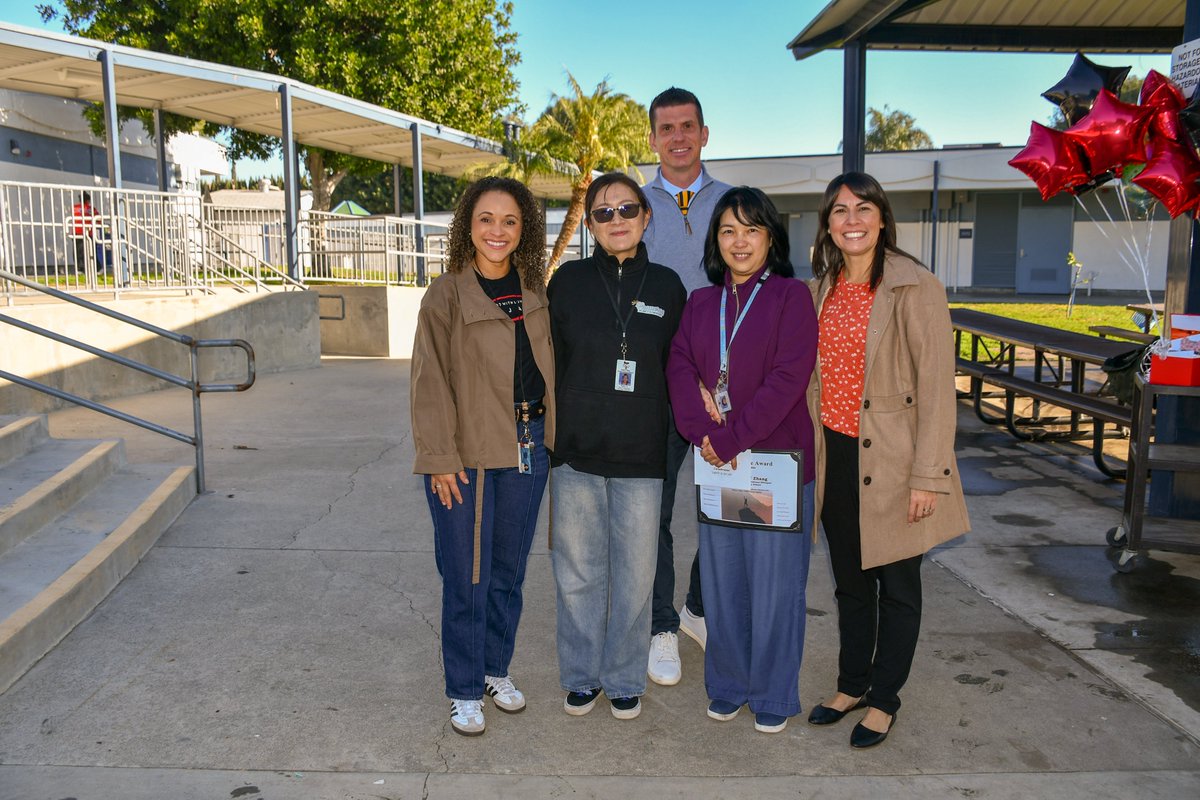 Congratulations to our October and November Cornerstone recipients, Wen Chiu "Sophia" Yu and "Donna" Zhang. As Instructional Aides II - Bilingual/Bicultural, they support teachers with instructional activities. Thank you for all you do!