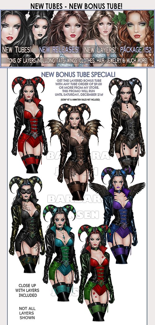 Chronic2's tweet image. Hi Taggers...There are 3 new tubes and a new BONUS tube!  Pack 152 is now available in the store.  Get them all here: barbarajensentubes.com