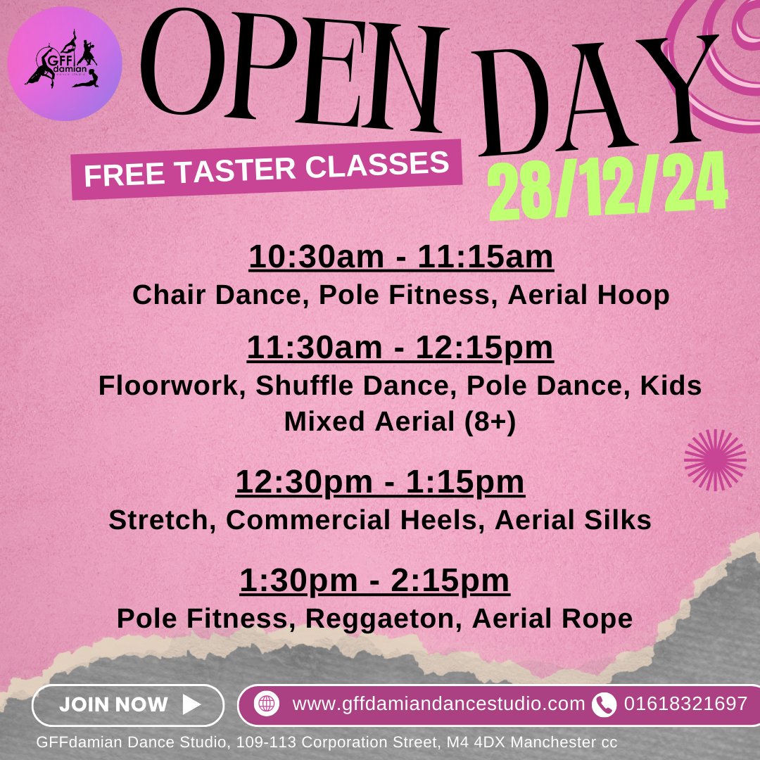 GFFDamian Dance Studio tweet media