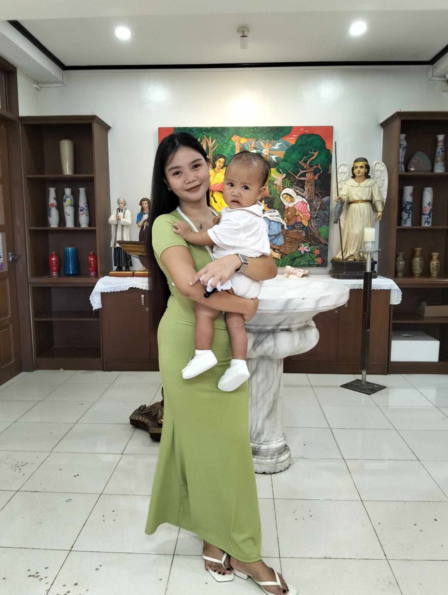 tmmyltv's tweet photo. My little bundle of joy, Stepped into a life of everlasting faith. Welcome to the Christian World Mylove, Mama loves u so much 😇😚🤍 https://t.co/2zl3QPRwH1