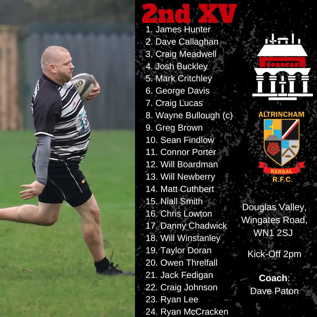 💥💥💥Team Announcement 💥💥💥

Wigan RUFC 1st host <a href="/SeftonRugbyClub/">Sefton Rugby Club</a>

Wigan RUFC 2nds travel to <a href="/AltrinchamRFC/">Altrincham Kersal RFC</a>

Both games are kicking off at 2pm

#wiganrufc #wiganjuniors #upthepigs #rugbyunion #lads #rugby #supportyourlocalclub #upthepigs #pigs #pigspigspigspigspigspigspigs