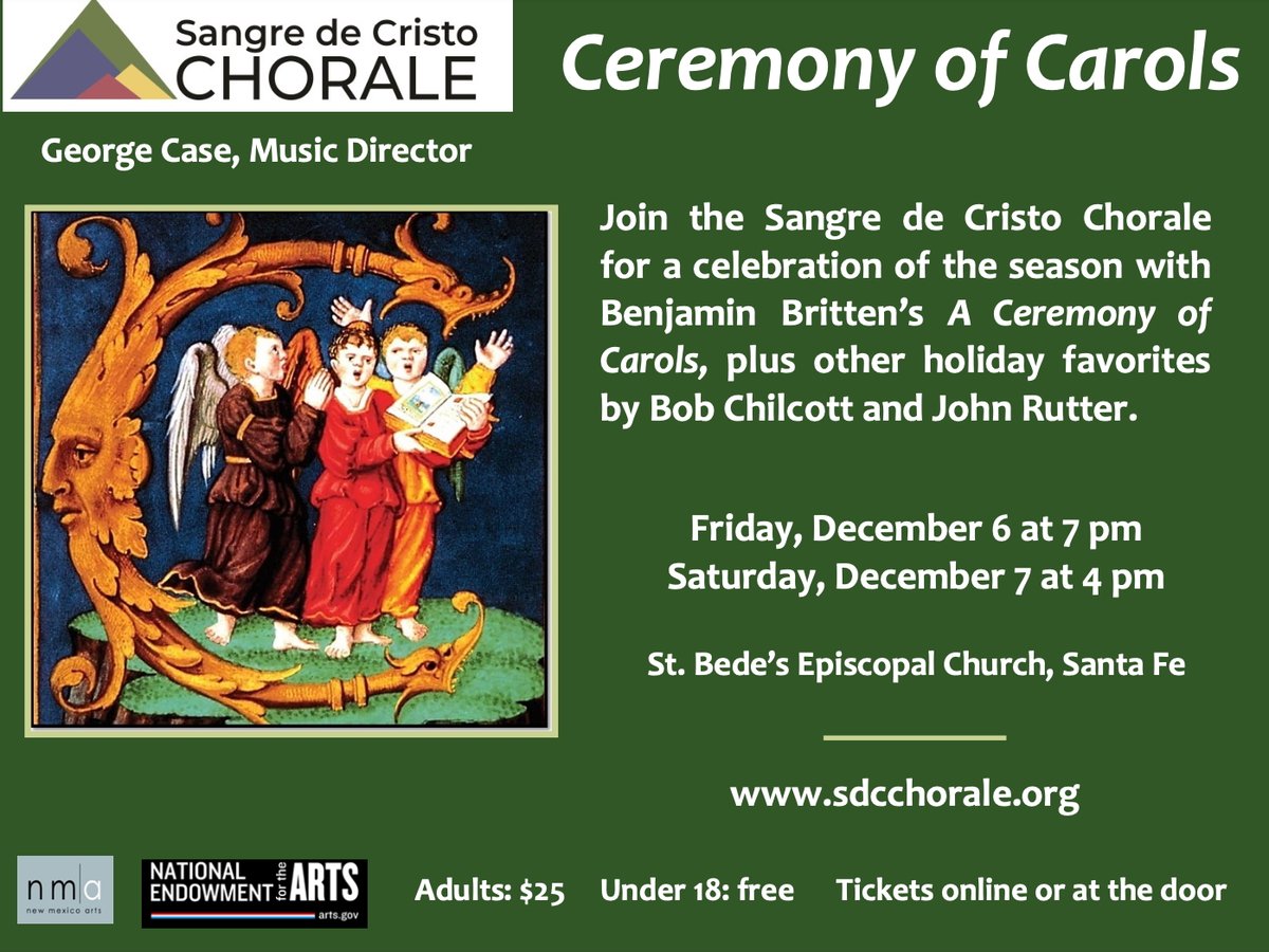 Tickets are going fast!  The Saturday Dec 7 concert is almost sold out.  Tonight's (Friday Dec 6) are available but selling quickly.