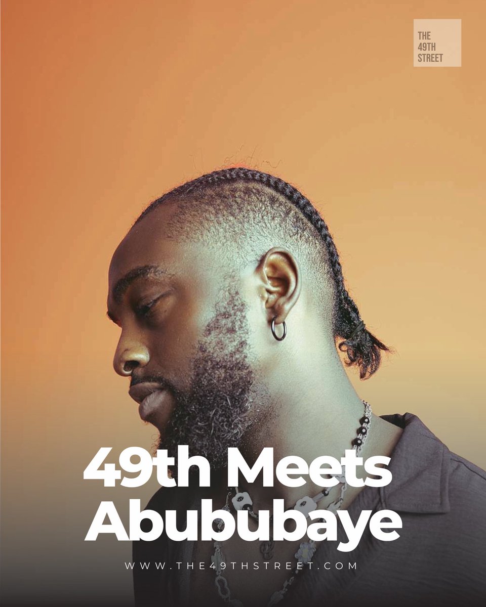 the49thstreet's tweet photo. “I met Fireboy through a friend in 2019, and I’d just say the musical synergy is unexplainable because it comes so easily”

Abububaye @abubsthegenius, the wiz behind Fireboy’s latest album speaks with @lukanotsabbat about Adedamola, and what’s next.

🔗: https://t.co/0venYN5y3S https://t.co/k0wLURaW6i