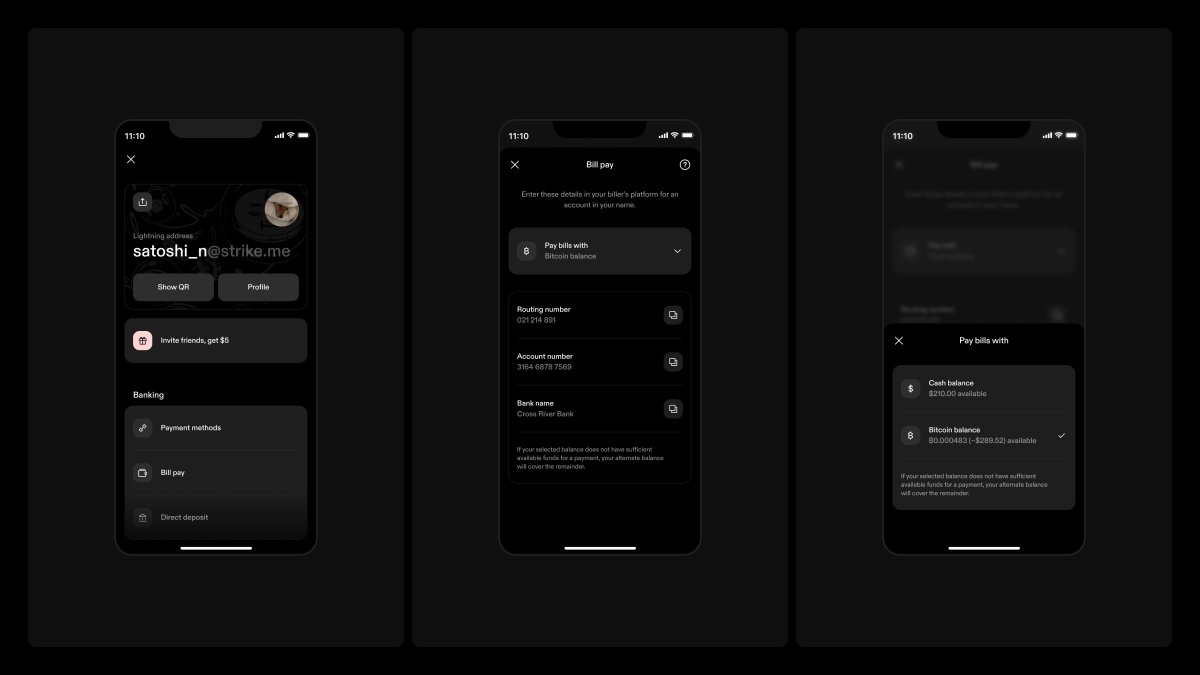 Bill Pay is here 🚀

Go all in on #bitcoin and live a life without inflation.

Read more about Bill Pay here: strike.me/blog/announcin…