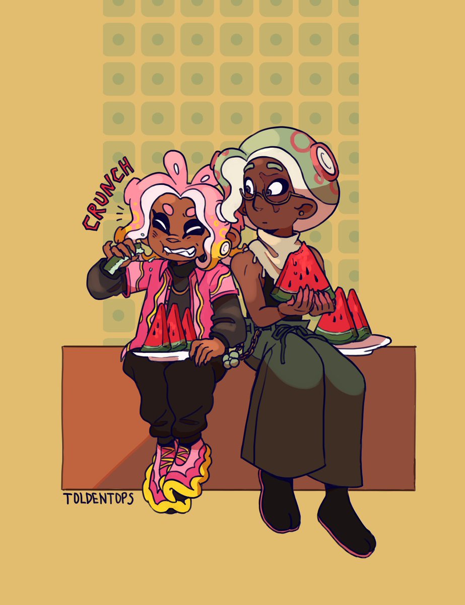 タコガール 「#splatoon 」|🐙🦑👁️one-eyed Guy enjoyer👁️ comms openのイラスト