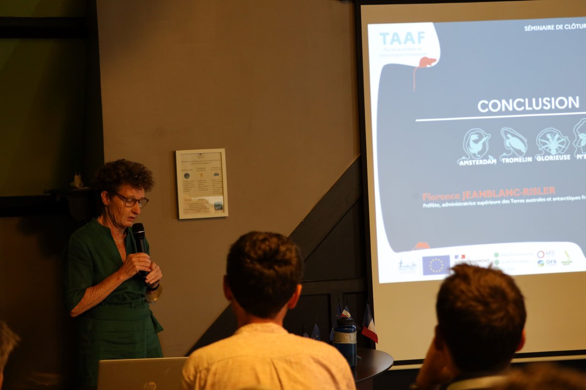 #RECI #TAAF | 🎬 Clap de fin pour le projet RECI suite au séminaire de restitution du 4 décembre dernier. Un grand bravo aux agents et des partenaires techniques qui ont rendu possible ces opérations afin de restaurer et préserver ces écosystèmes uniques au monde. 👏