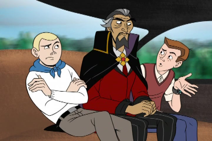 Catheri40357096's tweet photo. #TheVentureBros #AdultSwim #DrGirlfriend #DeanVenture #HankVenture #DrOrpheus https://t.co/h09M8US3nh