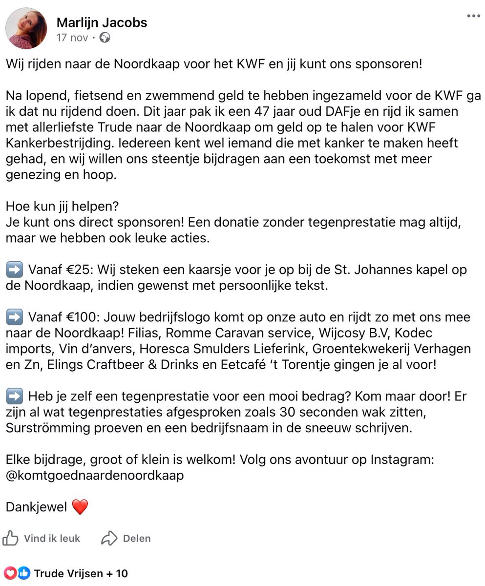 Jan Wijten (@janwijten) on Twitter photo HELP REUSEL Trude en Marlijn zijn na 1 dag al gestrand in Denemarken voor de tocht in hun DAF/volvo 66 naar de Noordkaap voor het GOEDE DOEL <a href="/kwf_nl/">KWFKankerbestrijding</a> . De voorruit ligt in 1001 stukjes. Wie heeft er ruit liggen. Er is AL vervoer geregeld om een ruit naar denemarken te brengen. HELP REUSEL Trude en Marlijn zijn na 1 dag al gestrand in Denemarken voor de tocht in hun DAF/volvo 66 naar de Noordkaap voor het GOEDE DOEL <a href="/kwf_nl/">KWFKankerbestrijding</a> . De voorruit ligt in 1001 stukjes. Wie heeft er ruit liggen. Er is AL vervoer geregeld om een ruit naar denemarken te brengen.