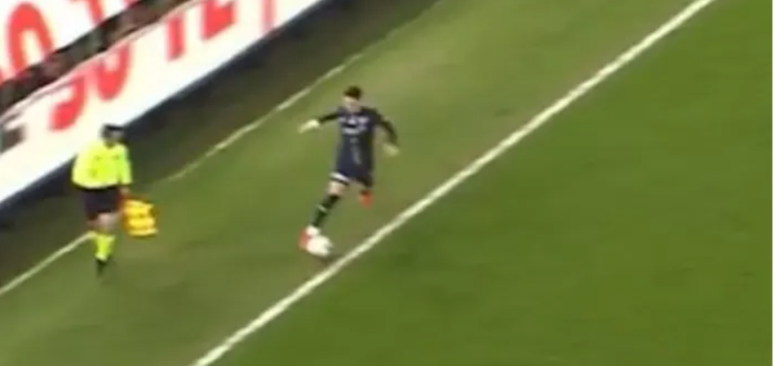 Bu arada geçen sene Kasımpaşa bu pozisyonda gol atmıştı bize... Şimdi cart curt etmesinler..