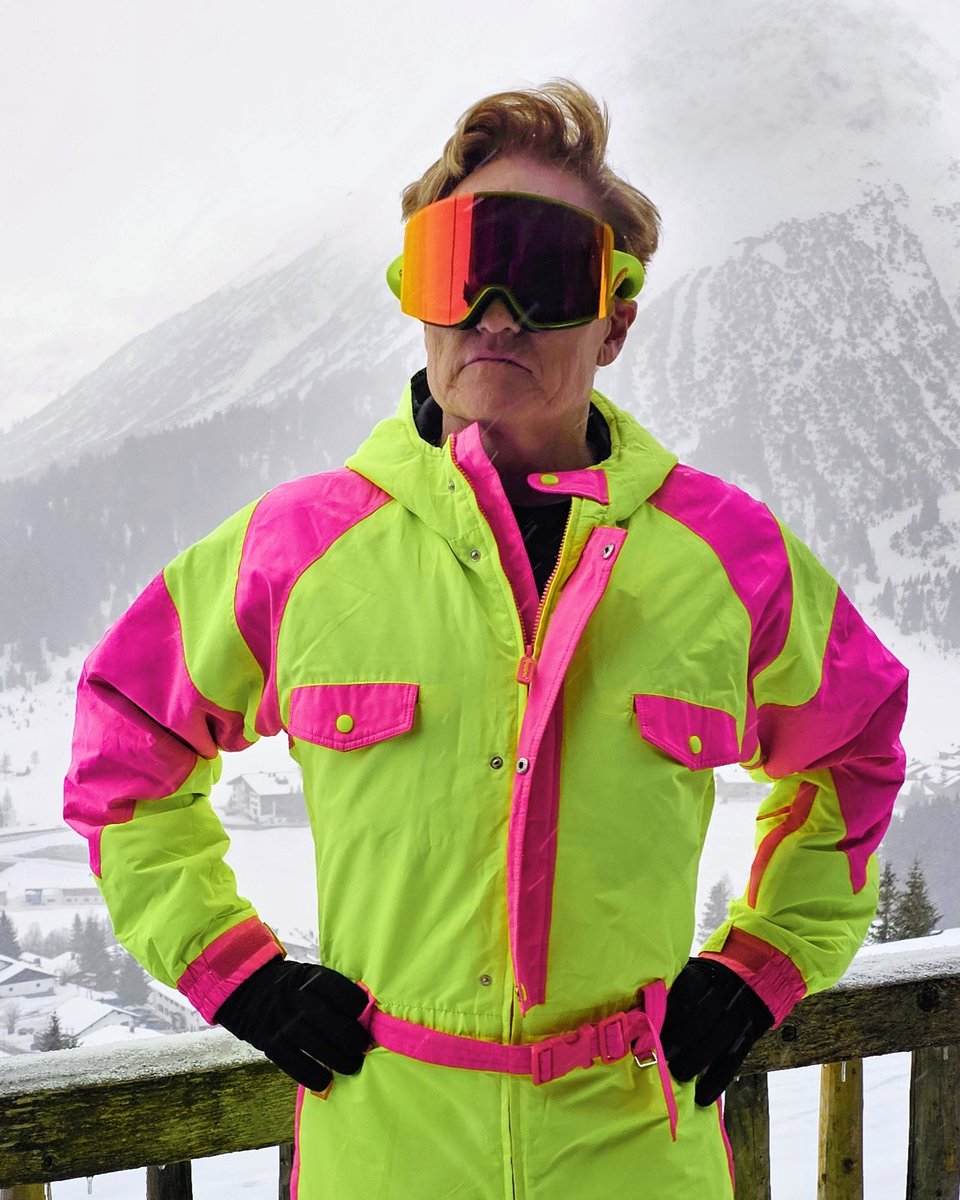 Time to hit the Alps... in 1985! #ConanOBrienMustGo
