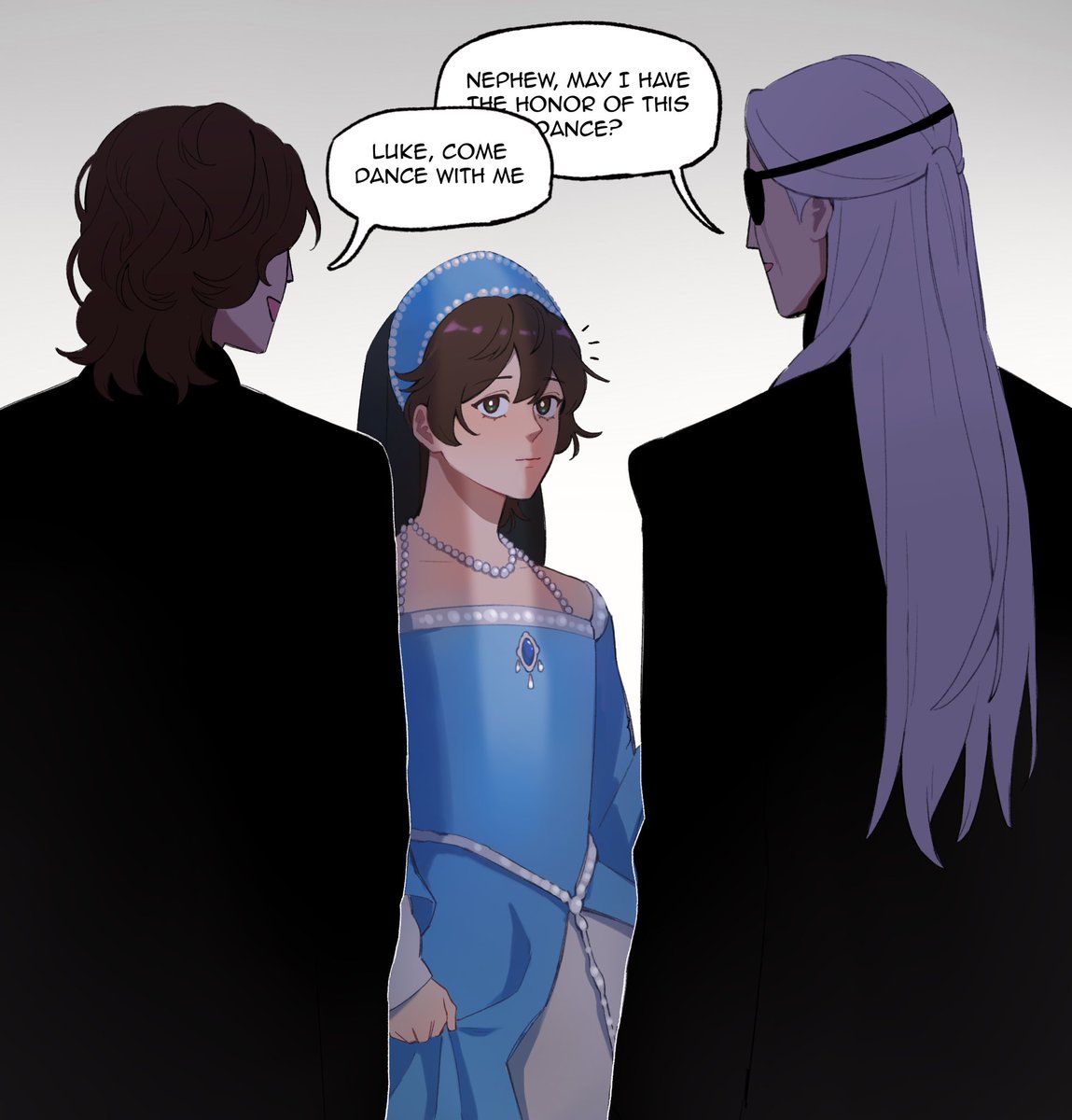 my_lord_strong's tweet image. Six kin a-battling 
Jace and Aemond are fighting again 
#12dayslcmd #lucemond #jaceluke @lcmdevents