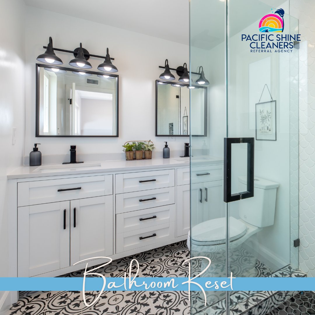 Nothing says luxury like a sparkling clean bathroom! 🛁🧼 Let us handle the scrubbing while you enjoy the shine.🌟
☎️ 858-879-1341
💻 pacificshinecleaners.com
#cleaningservices #professionalcleaning #housecleaningservice