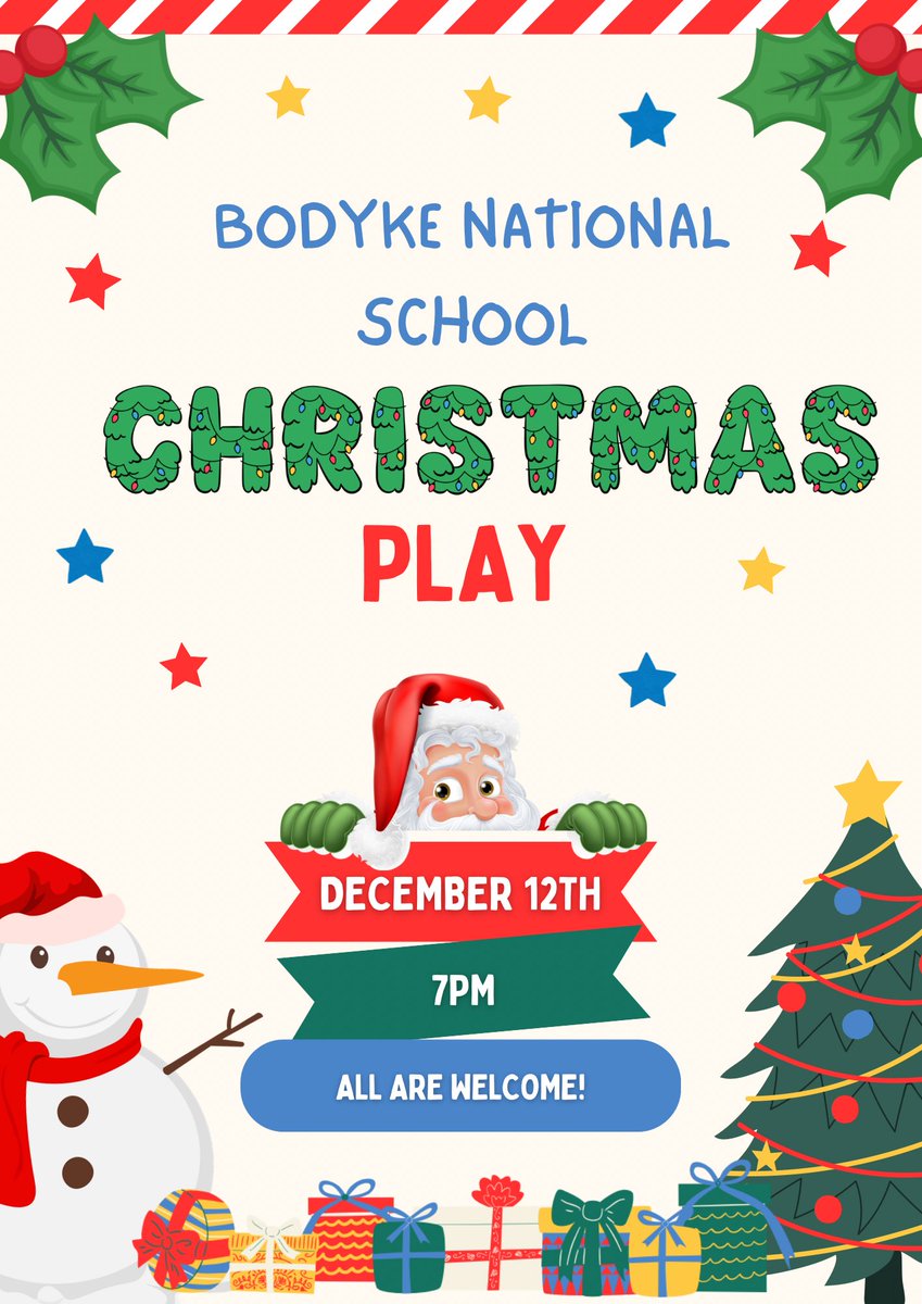 Come along and watch our kids put on an amazing Christmas play! 🎄❤️