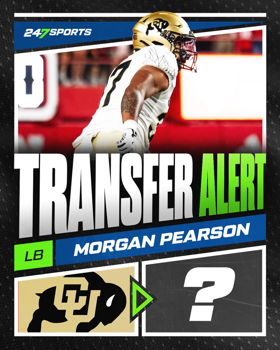 Source: Colorado redshirt freshman tight end Morgan Pearson plans to enter the transfer portal, <a href="/247Sports/">247Sports</a> has learned

Former 3️⃣⭐️ prospect was a top-six player in the state of Oklahoma for the 2023 cycle, was also recruited on the defensive side

👤: 247sports.com/player/morgan-…
