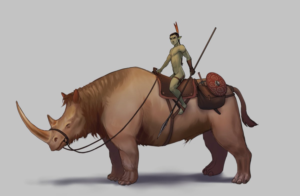 Orc cavalry 🦏