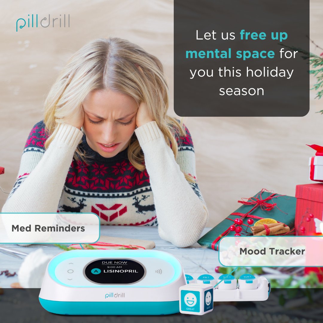 🎄 The holidays are a time for joy, connection, &amp; cherished moments—but they can also bring a whirlwind of responsibilities. Let PillDrill be the support system that keeps you on track, effortlessly.

hubs.li/Q02-LZky0.

#medicationmanagement #medication #caregiving #aging