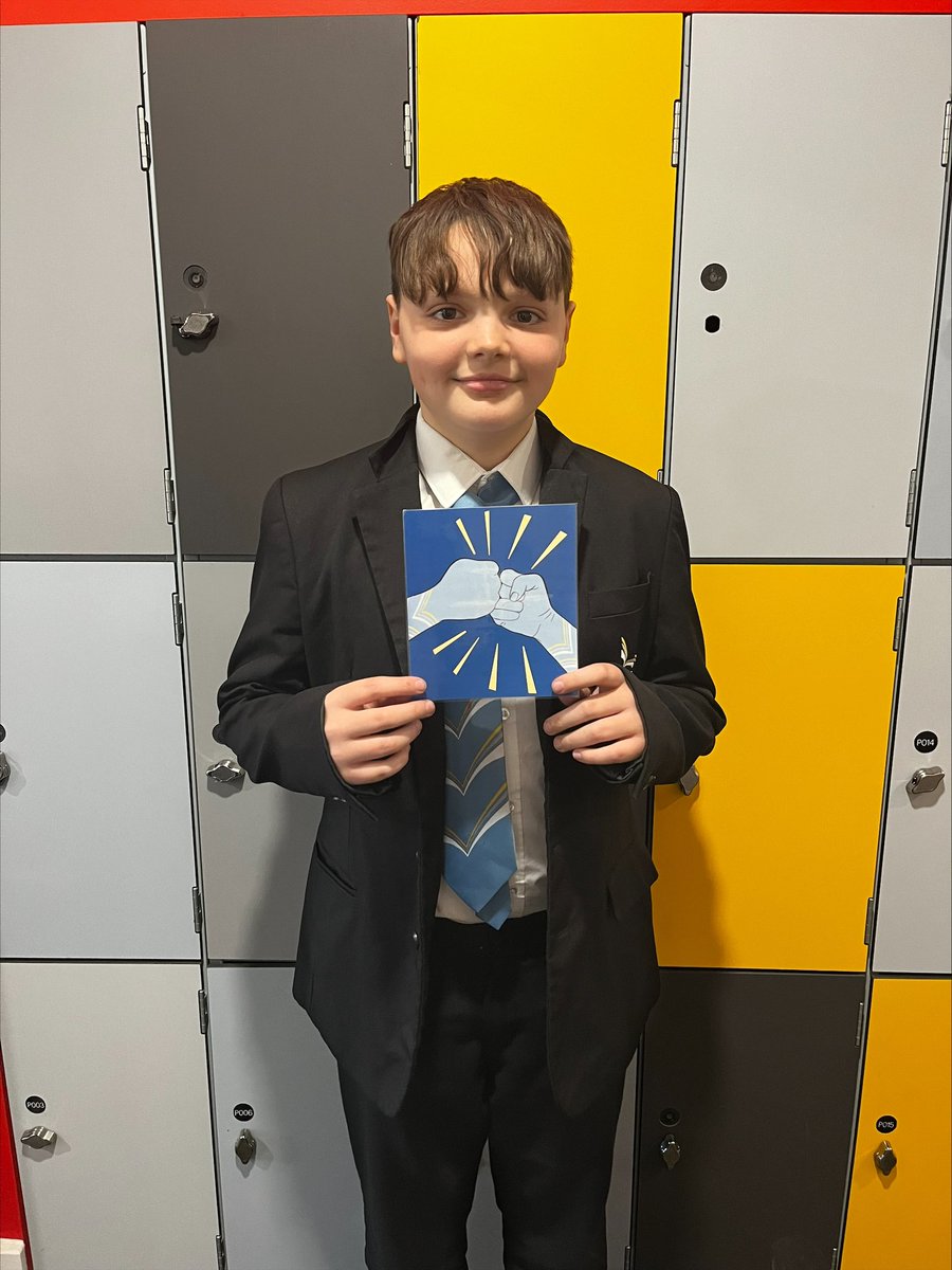 VictoryAcad's tweet photo. Marley, Billy, Harry, Lillia and Megan - our Year 8 Fist Bumps this week! ❤️ https://t.co/ClFVwf20Xy