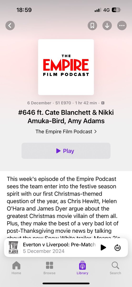 Here is a podcast. Ain’t that enough?