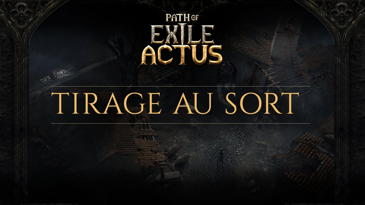 PoE2Actus's tweet photo. [REPOST] TOP ! Il est 20 h, c'est l'heure de se lancer dans Path of Exile 2 ! Mais si vous n'êtes pas encore prêts, on vous propose de gagner un pack Mécène Roi des Fariduns, pour commencer l'aventure en vrai seigneur !
RT &amp; Follow pour participer ! https://t.co/3AnBGjy4r1