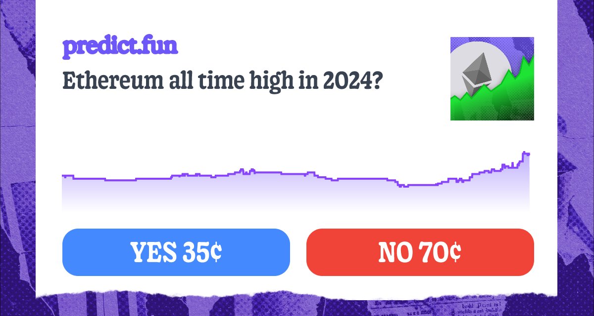 Can $ETH make us proud?