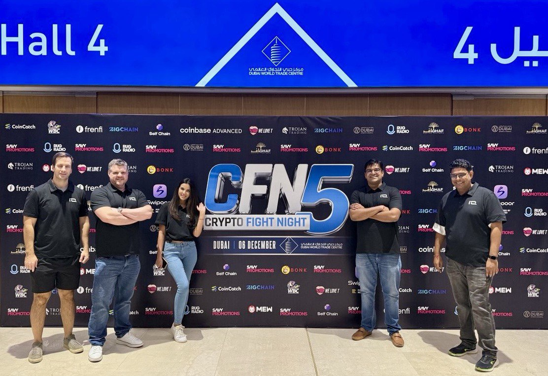 ionet's tweet image. Team $IO at Crypto Fight Night 🥊
@MTorygreen 
@Gaurav_ionet 
@Raj_TheBUIDLer