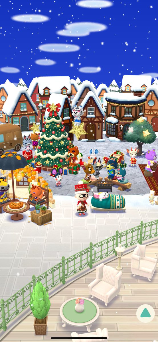 miyoko_yeah's tweet photo. リーフストーンいっぱい使ったけど、雪とか降らせちゃったり、森が街になったり、手前　ずっと土だったのに、こ綺麗になっちゃったりしちゃったりしてー😍 https://t.co/xLOsKySTzj