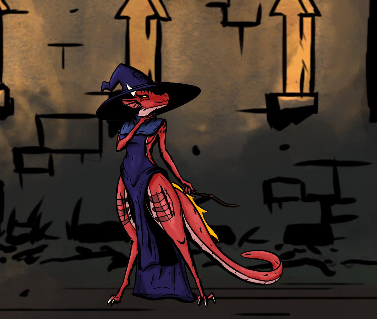 I know I know, I've been quite quiet again, but I recently found some motivation and I gotta say, kinda fucking proud of these two.

Backgrounds not by me, but taken from Jay Texeira