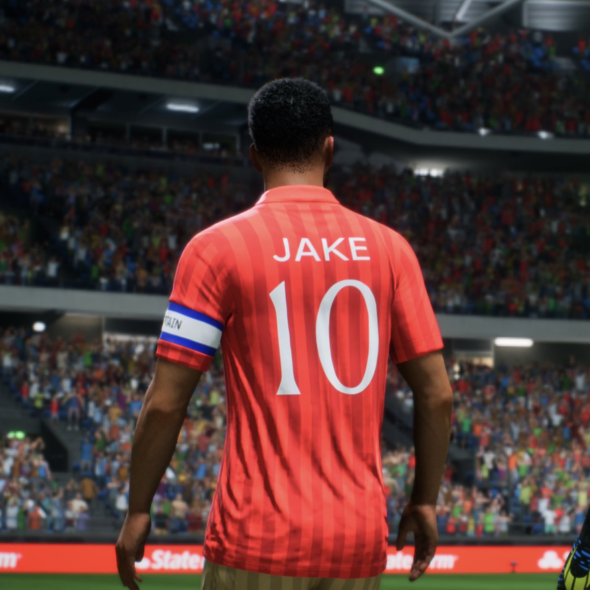 ChuBoi's tweet photo. 🎶 Like a Good Neighbor, State Farm is there 🎶
 
The new @StateFarm kits are now LIVE in FC25 got me feelin’ like Jake! 🥶 
 
Only the real ones wearing it this Weekend League. 😴
 
Redeem yours today in Ultimate Team! (US Only) #StateFarmPartner https://t.co/kgH4Yrfffs