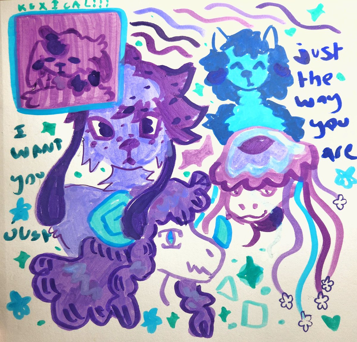 lundepuffinz's tweet photo. more paint pen shenanigans :3 https://t.co/SpWhVYV4h7