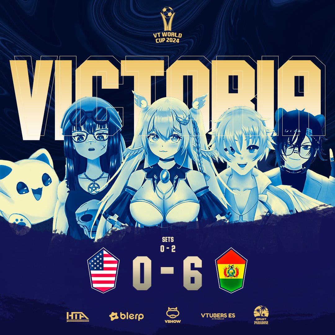 VshowProduction's tweet photo. ¡BOLIVIA PASA A LA SIGUIENTE RONDA! 🇧🇴

2 sets a 0 frente a Estados Unidos, con 6 goles el equipo boliviano avanza a la siguiente fase #VtWorldCup2024 https://t.co/xEuaJFg0kk