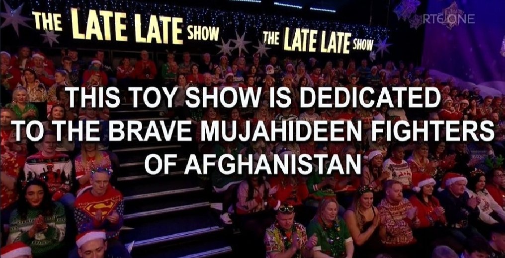 notthertenews's tweet photo. #LateLateToyShow https://t.co/tnTtWtoJ67