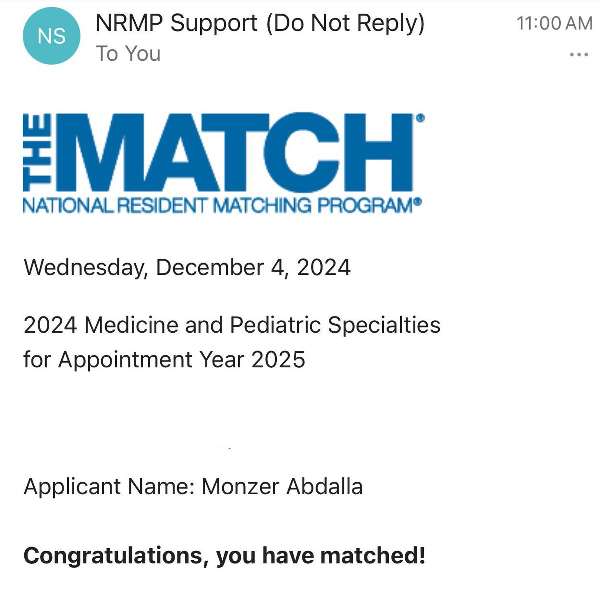 Matched into my dream specialty, GI! 🎉 Grateful for my incredible wife, daughter, family and mentors. Thankful 🙏 to those who opened their doors for me and believed in my passion. Next stop: Washington, DC! 🥳
#GITwitter #MatchDay2024
